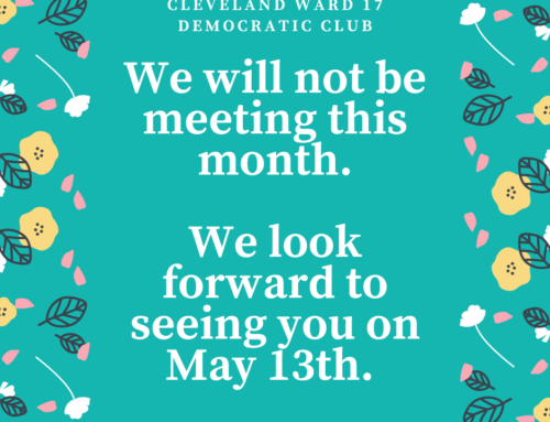 No April Meeting